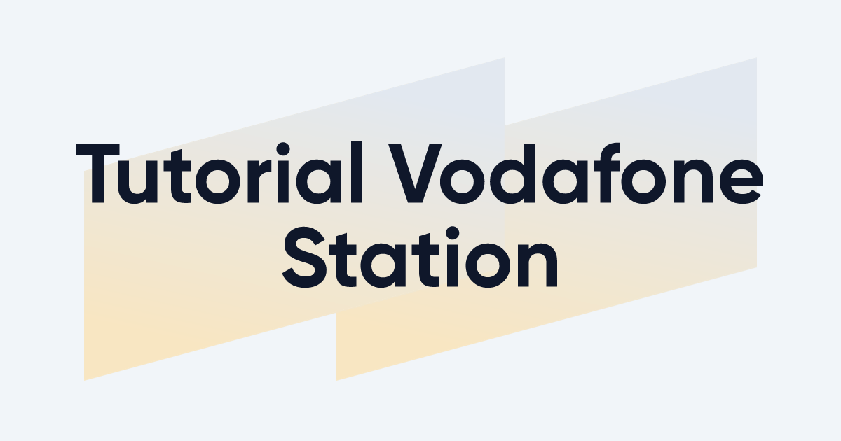 Come configurare la Vodafone Station guida passo a passo DIGITALE.co
